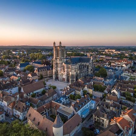 Ferienwohnung Le Nid Troyens Troyes Exterior foto